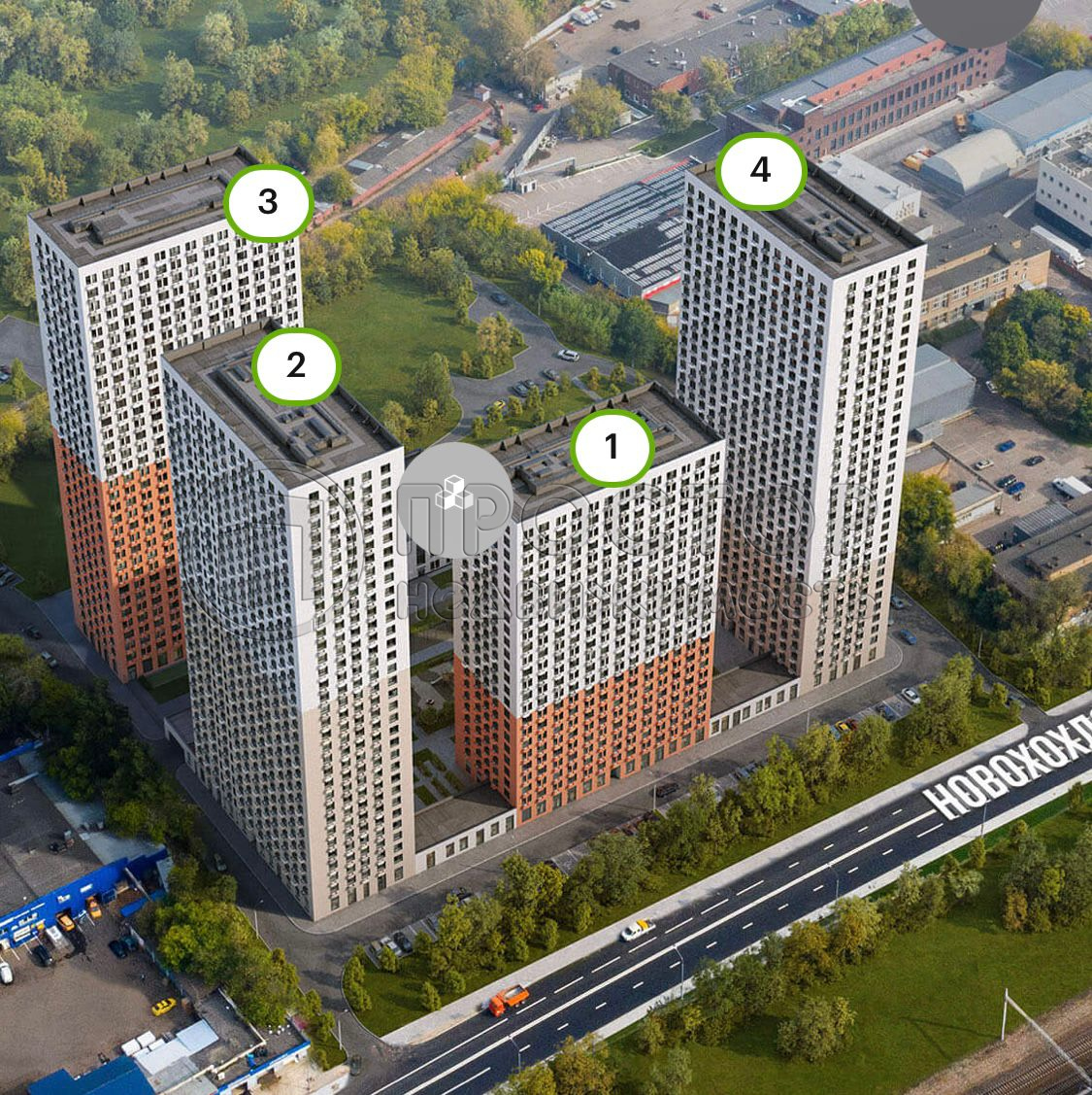 1-комнатная квартира, 36.5 м² - фото 4