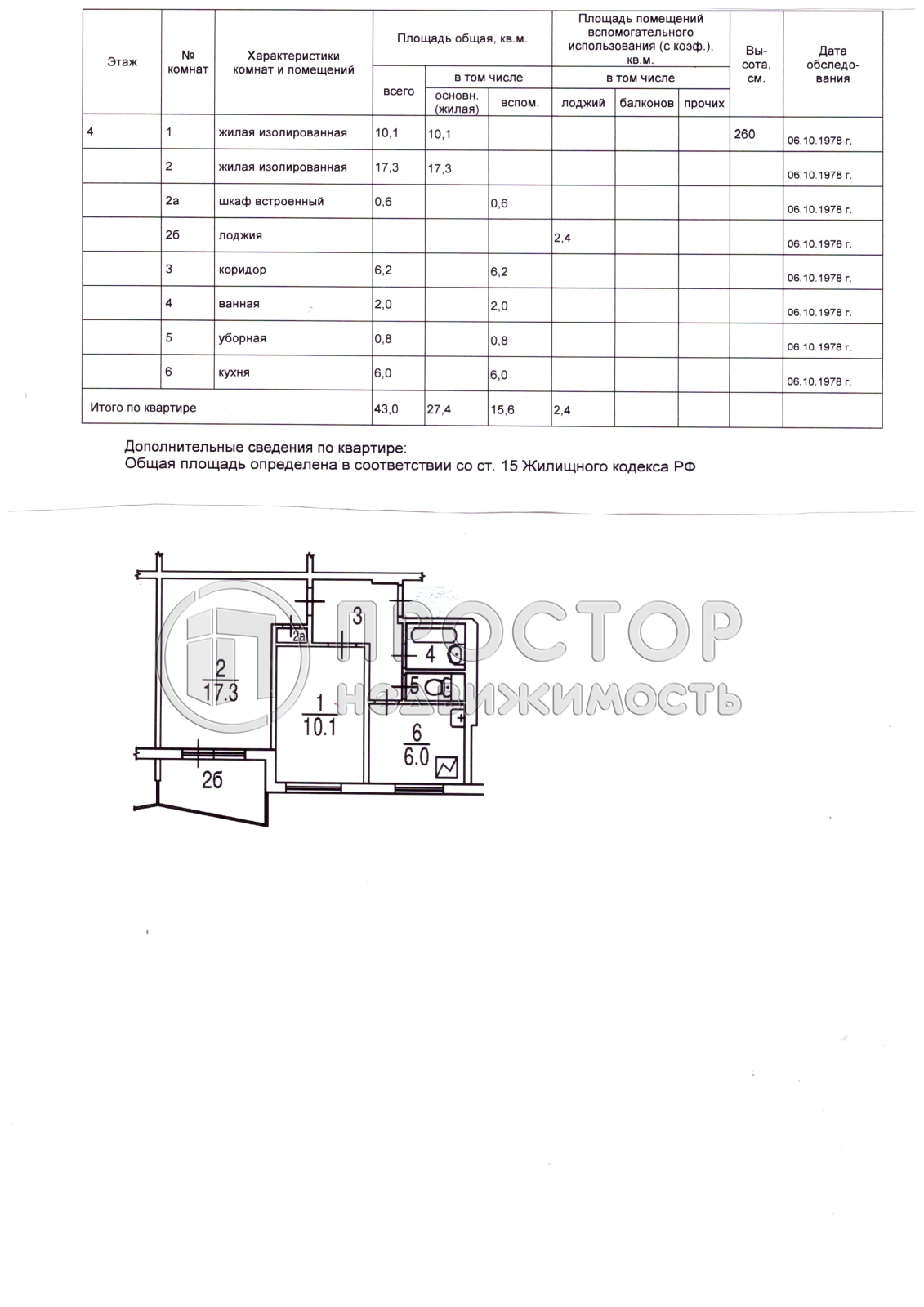 2-комнатная квартира, 43 м² - фото 21