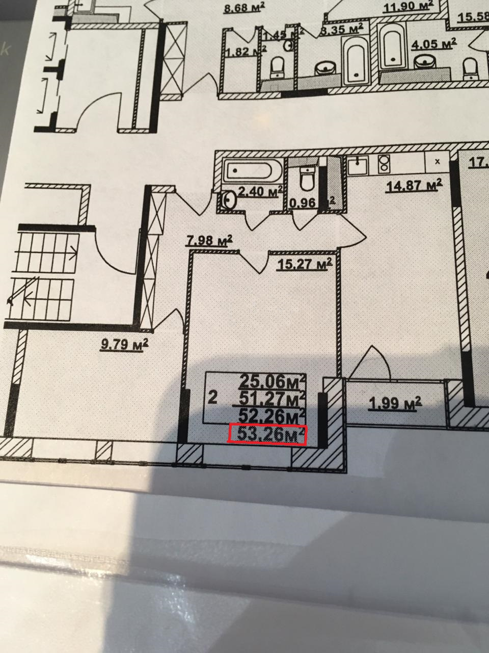 2-комнатная квартира, 53.3 м² - фото 4