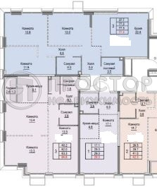3-комнатная квартира, 77.3 м² - фото 6