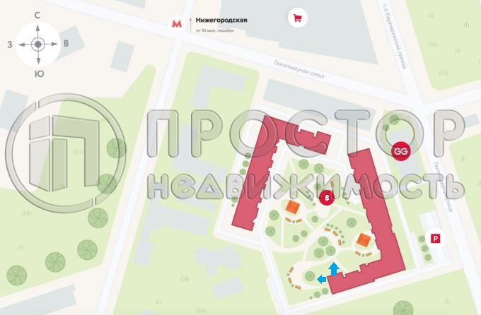 3-комнатная квартира, 77.3 м² - фото 7
