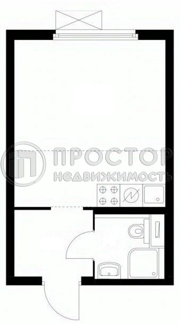 Студия, 22.6 м² - фото 16