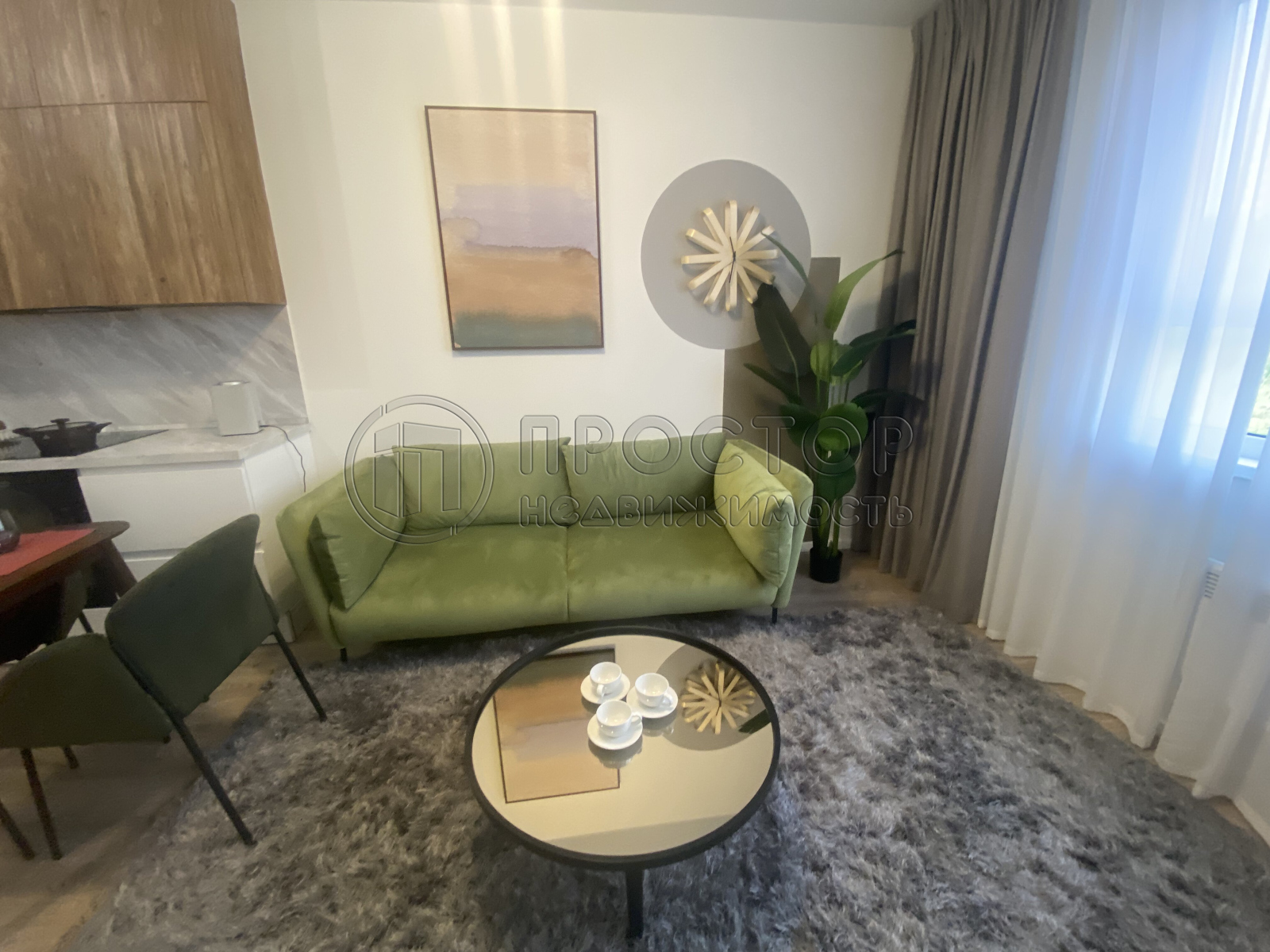 1-комнатная квартира, 36.08 м² - фото 2