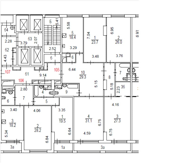 4-комнатная квартира, 188.6 м² - фото 14