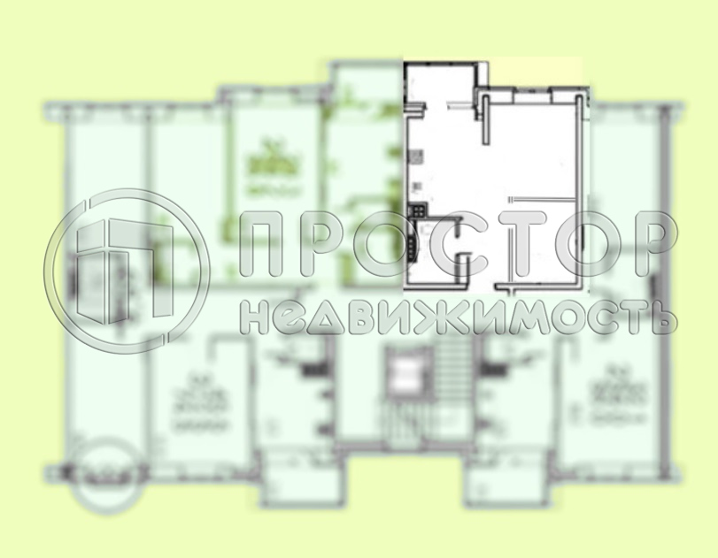 1-комнатная квартира, 37 м² - фото 17
