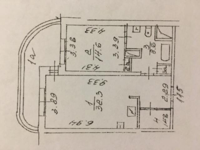 2-комнатная квартира, 73 м² - фото 14