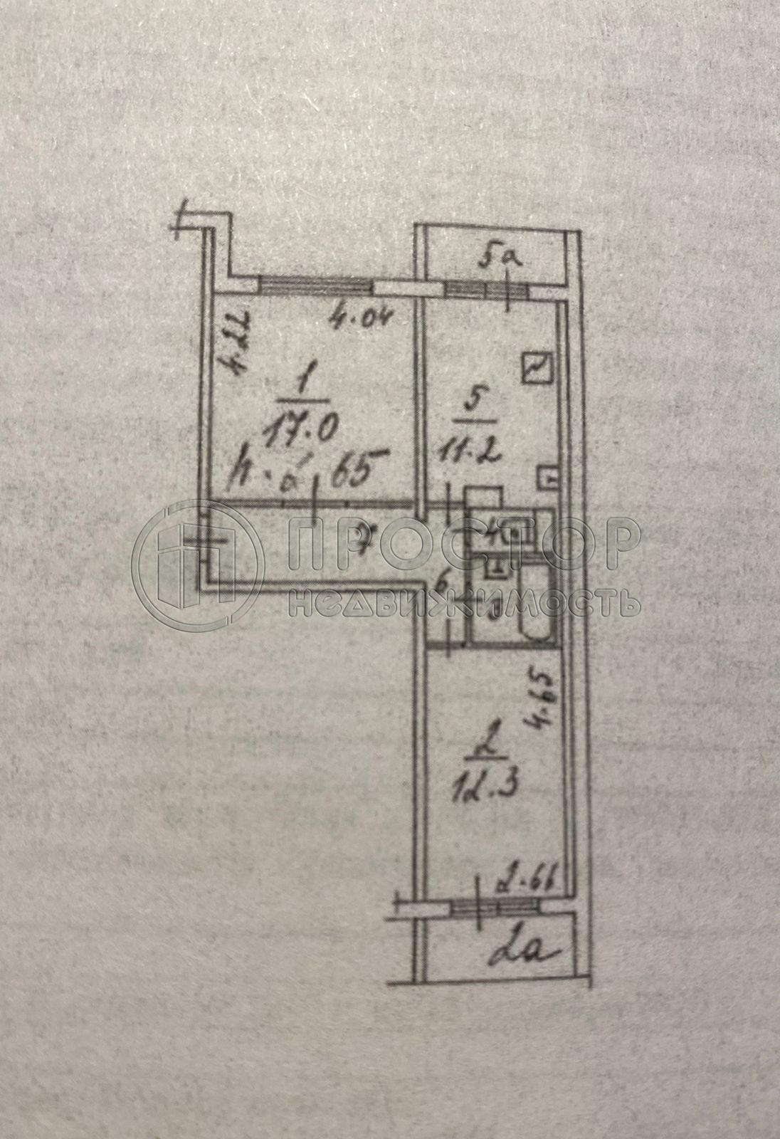 2-комнатная квартира, 53 м² - фото 21