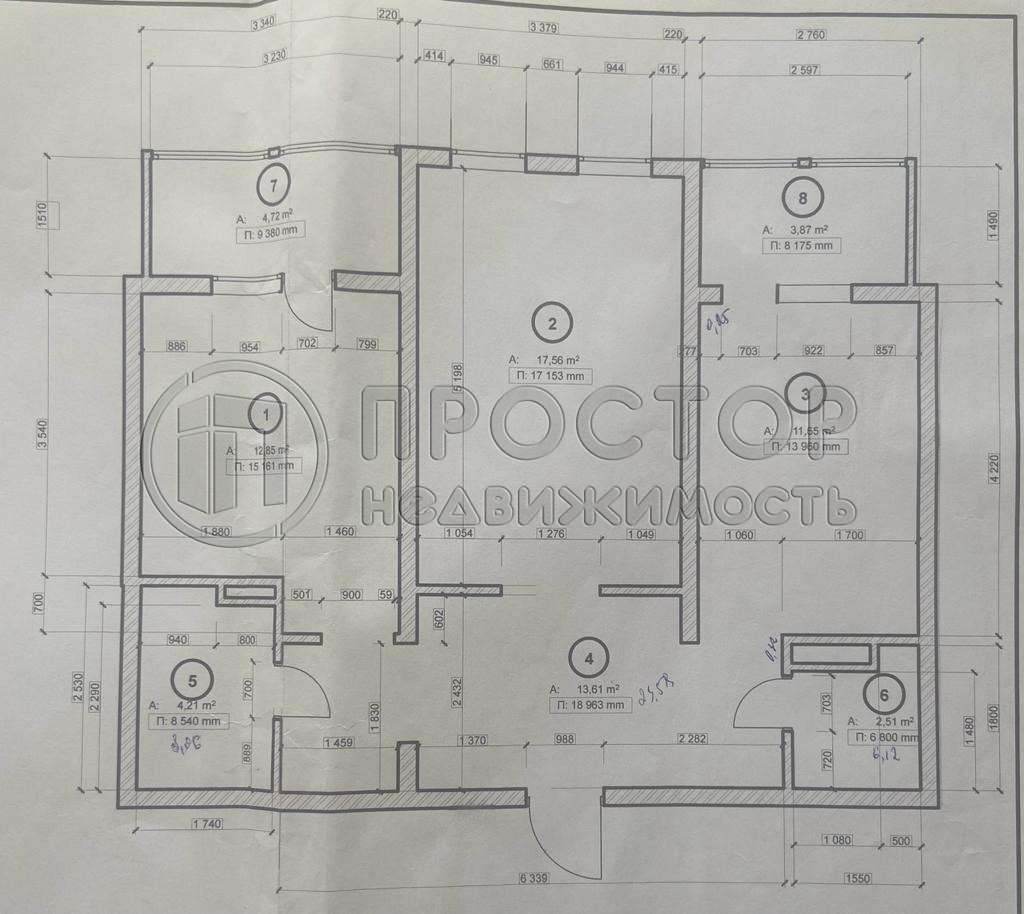 2-комнатная квартира, 70 м² - фото 44