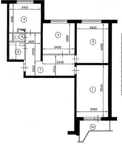 3-комнатная квартира, 74.8 м² - фото 17