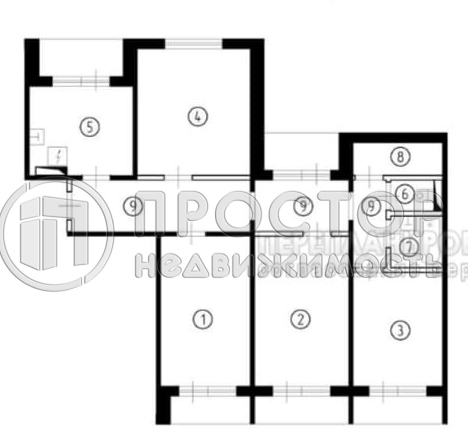 4-комнатная квартира, 84 м² - фото 35
