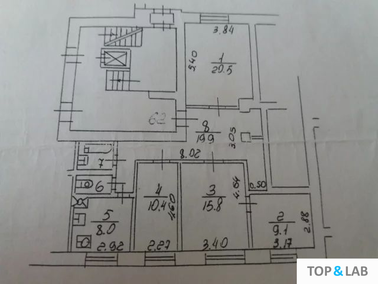 4-комнатная квартира, 89 м² - фото 4