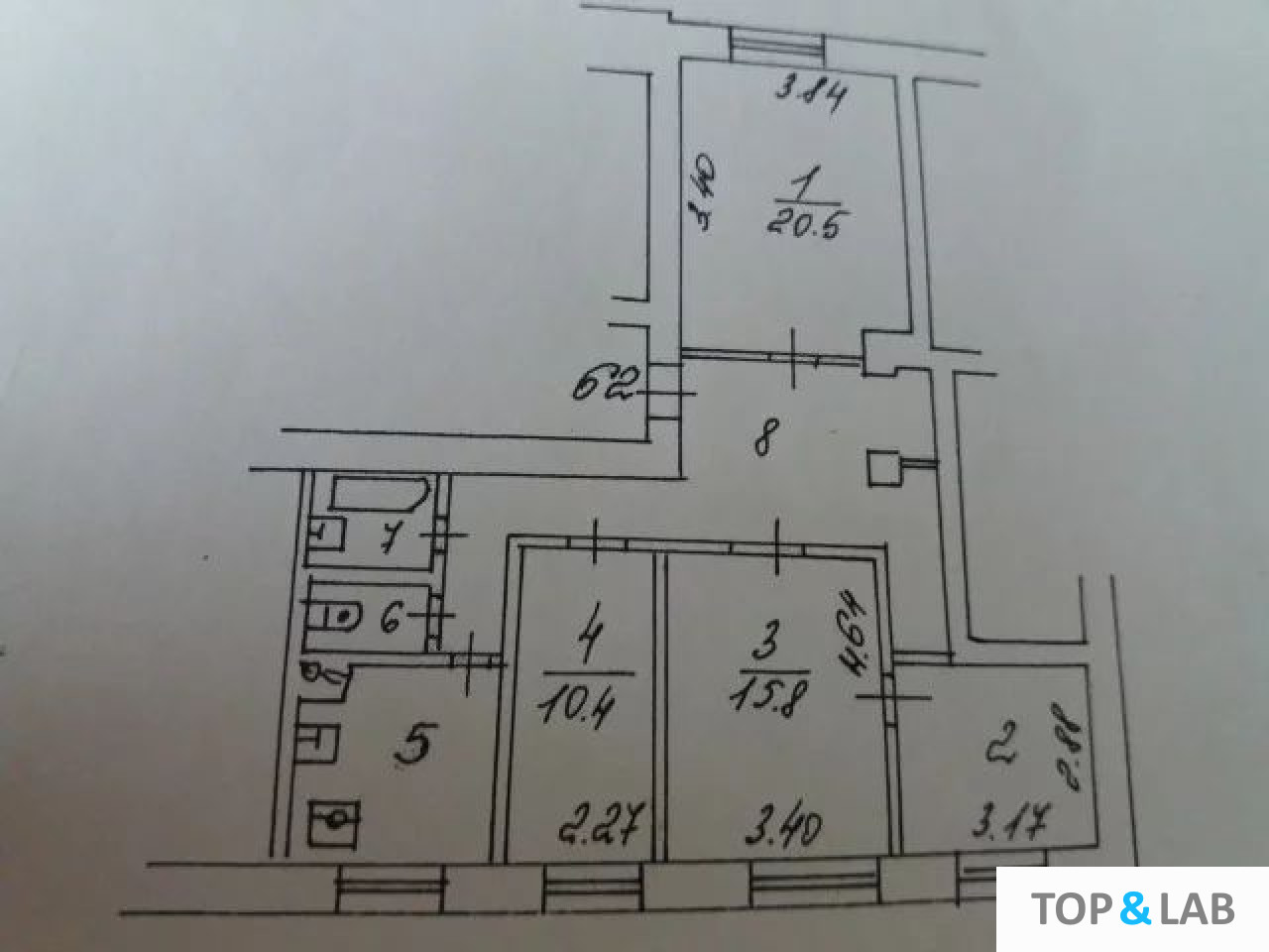 4-комнатная квартира, 89 м² - фото 3