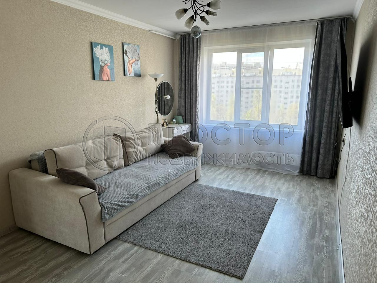 1-комнатная квартира, 32.8 м² - фото 2