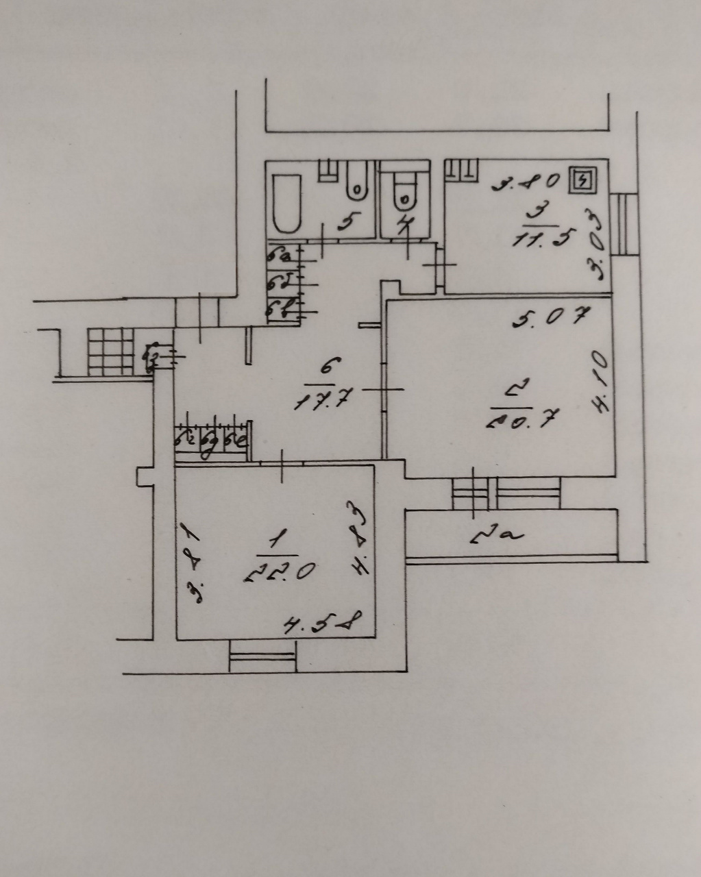 2-комнатная квартира, 82 м² - фото 8