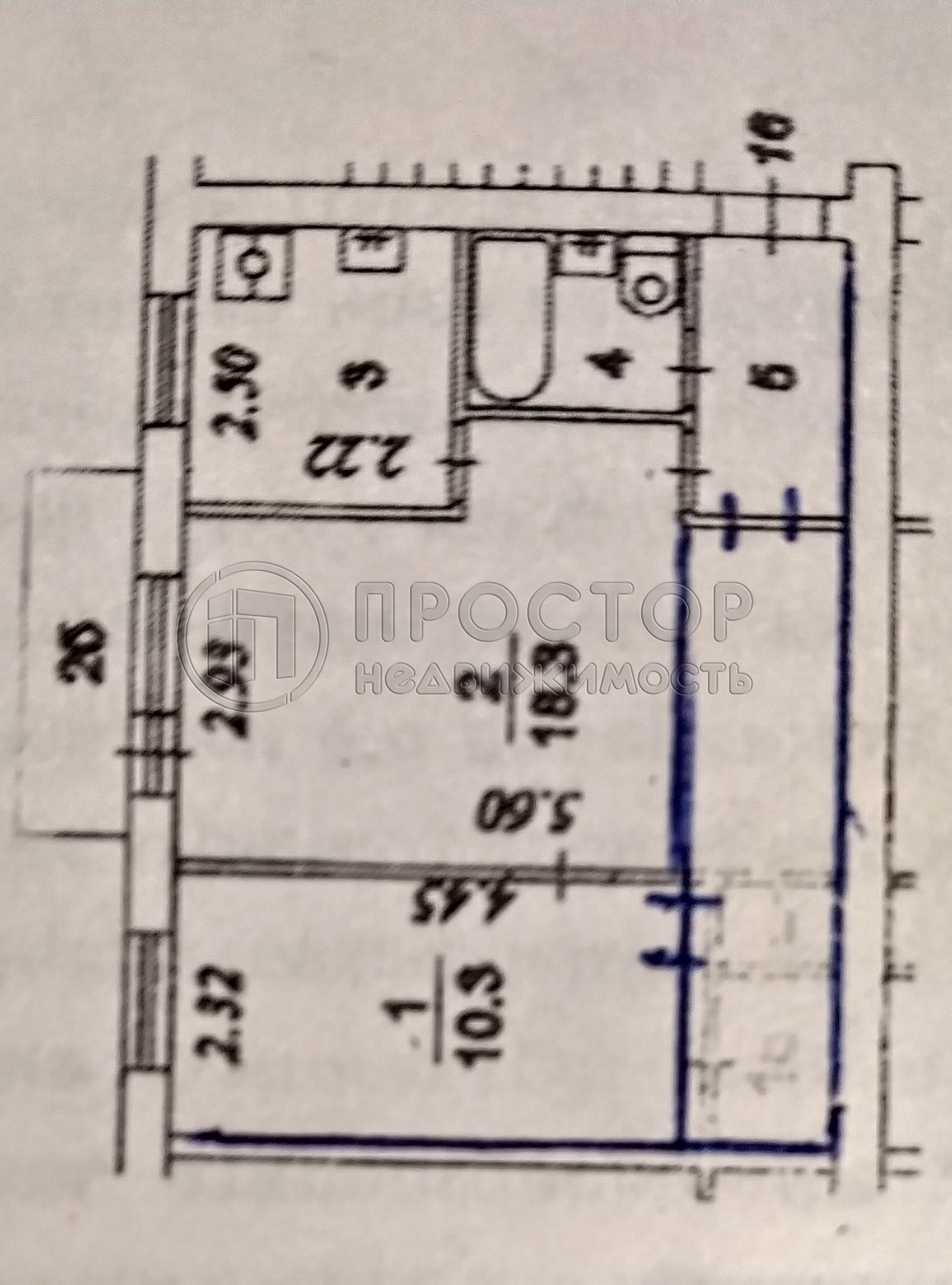 2-комнатная квартира, 42.8 м² - фото 29