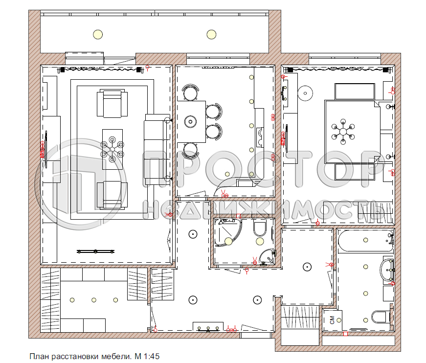 2-комнатная квартира, 80.5 м² - фото 71