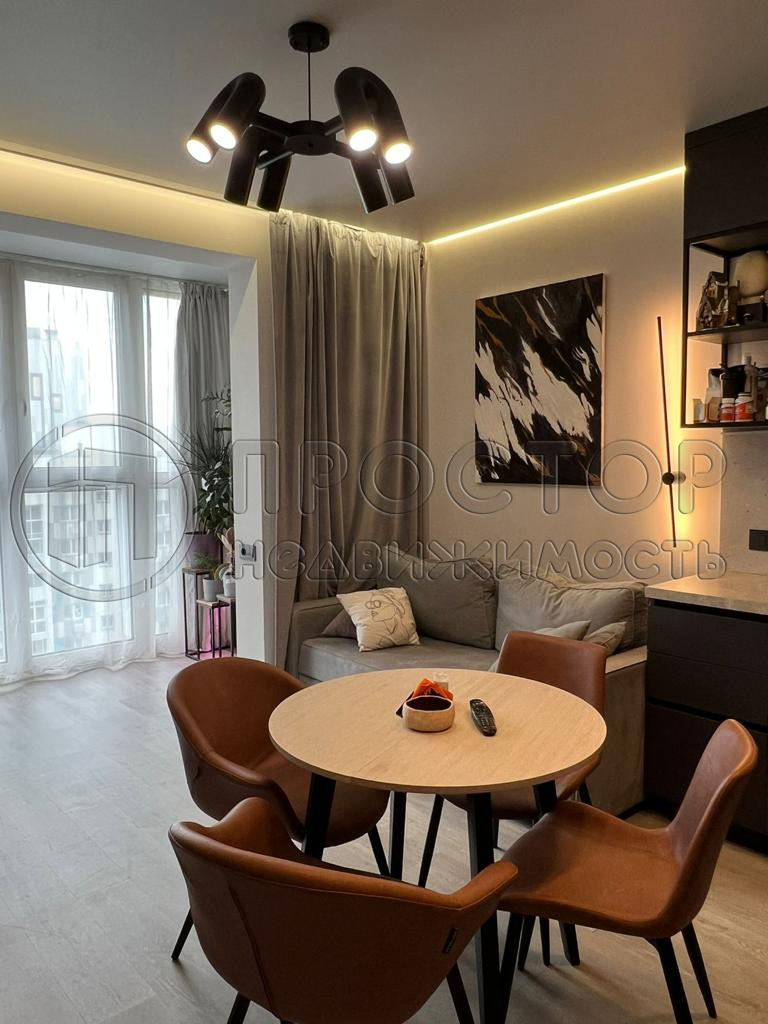 1-комнатная квартира, 44 м² - фото 2