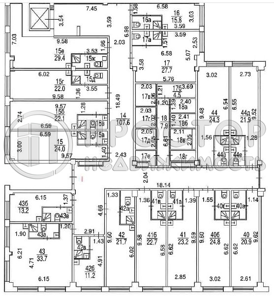 Студия, 26.2 м² - фото 10