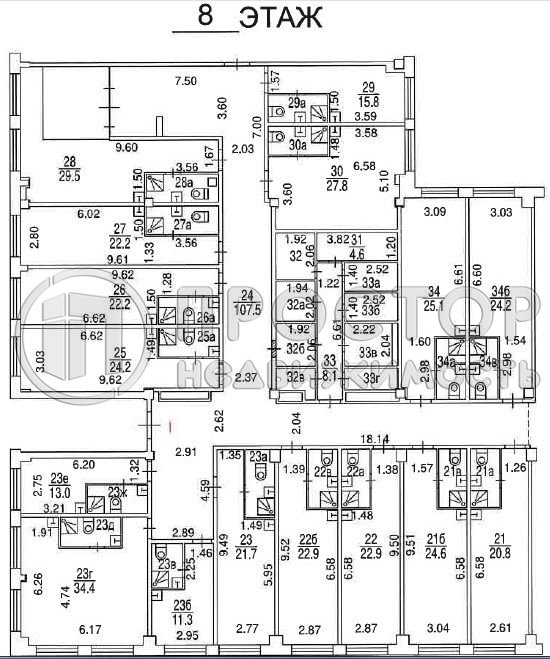 Студия, 38.5 м² - фото 18