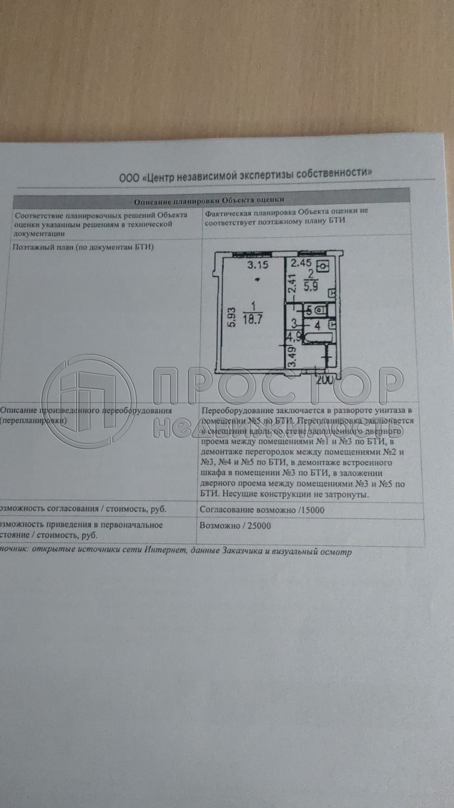 1-комнатная квартира, 33 м² - фото 45