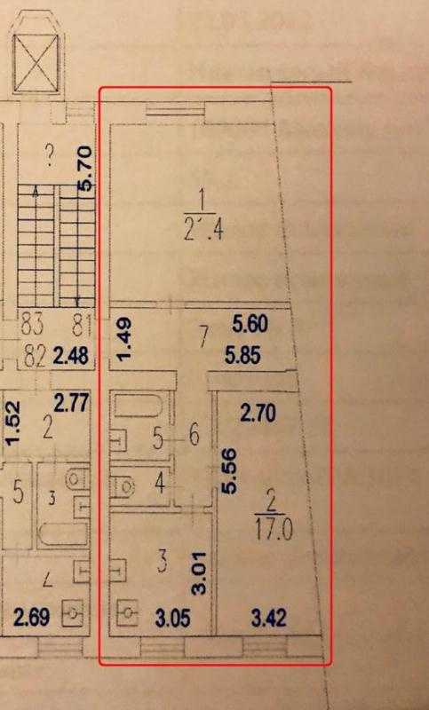 2-комнатная квартира, 63 м² - фото 5