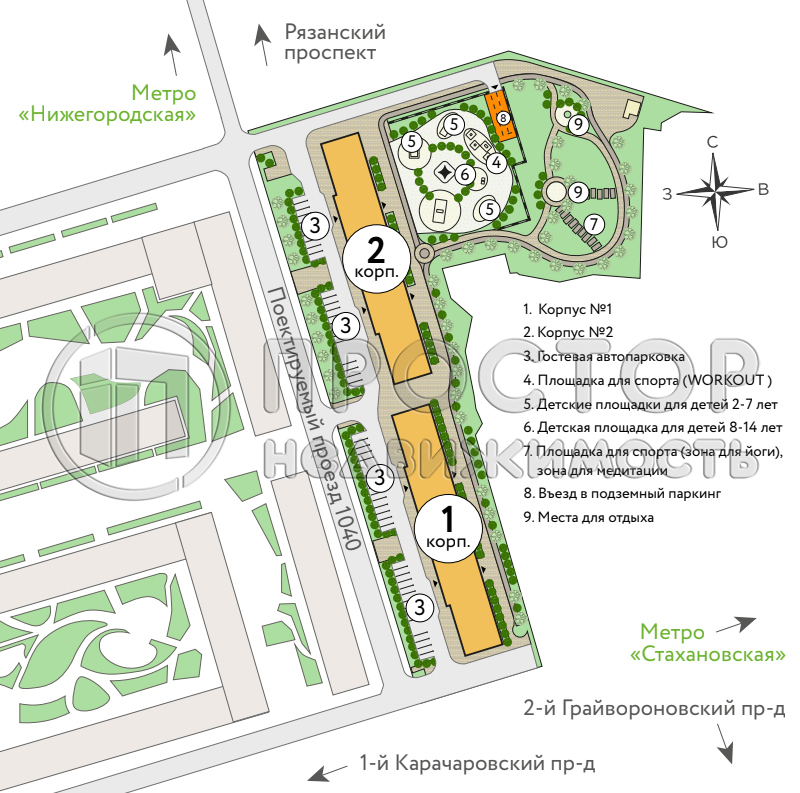 1-комнатная квартира, 34.01 м² - фото 7