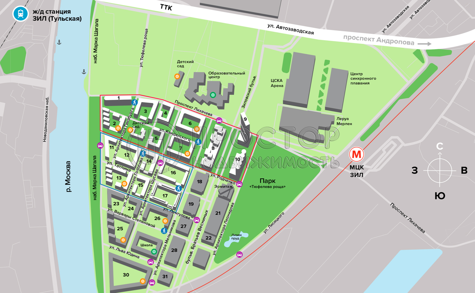1-комнатная квартира, 40.27 м² - фото 4
