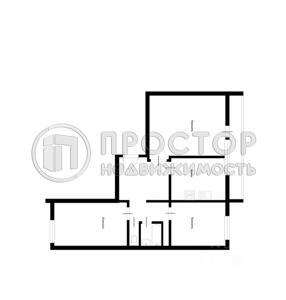 3-комнатная квартира, 68 м² - фото 9
