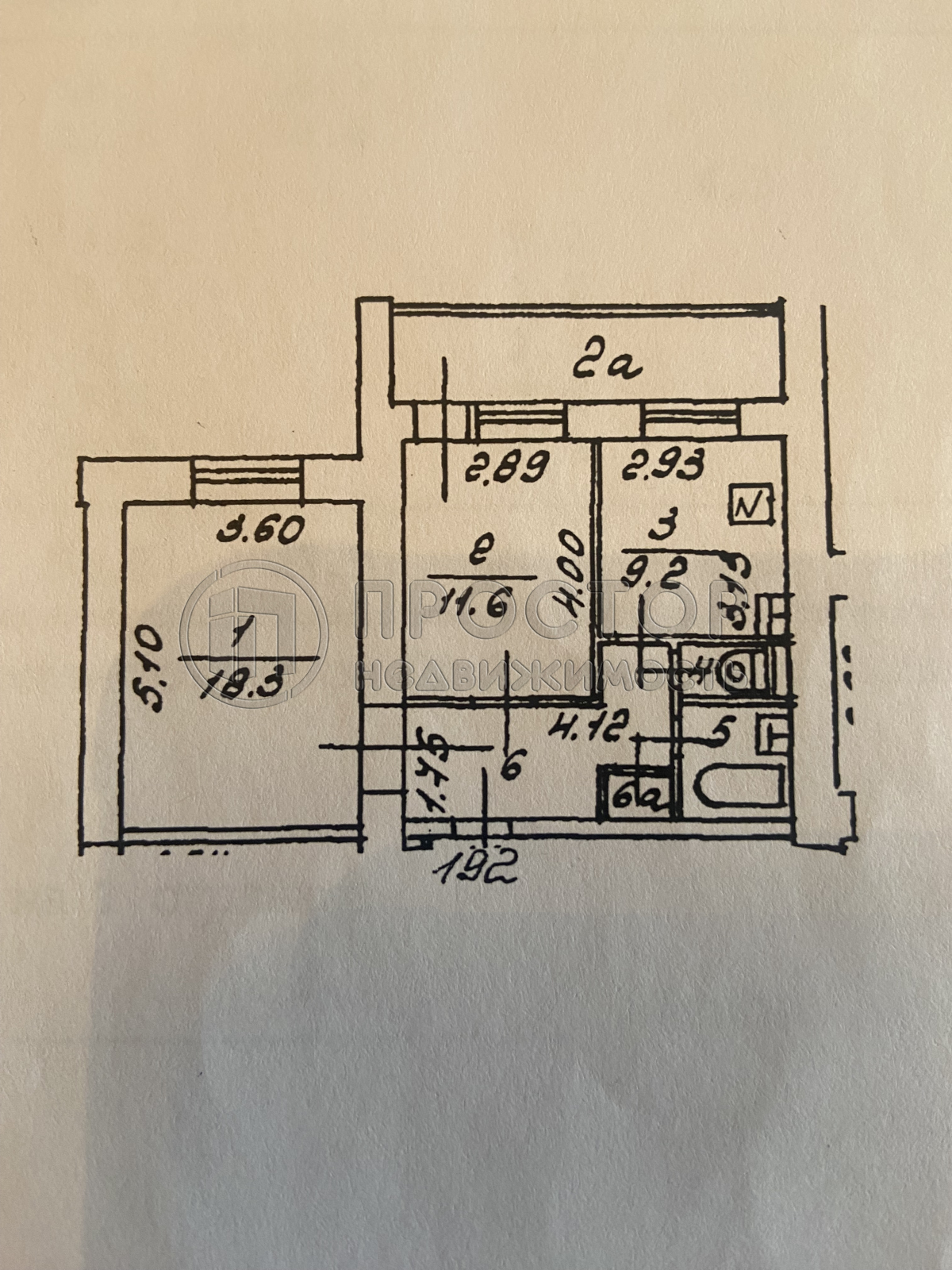 2-комнатная квартира, 51.5 м² - фото 44