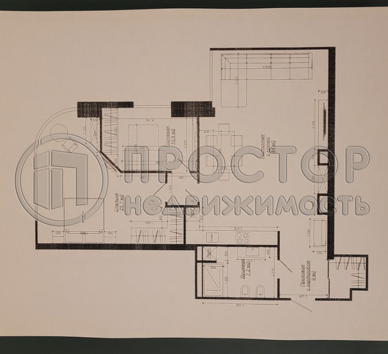 3-комнатная квартира, 96.6 м² - фото 7
