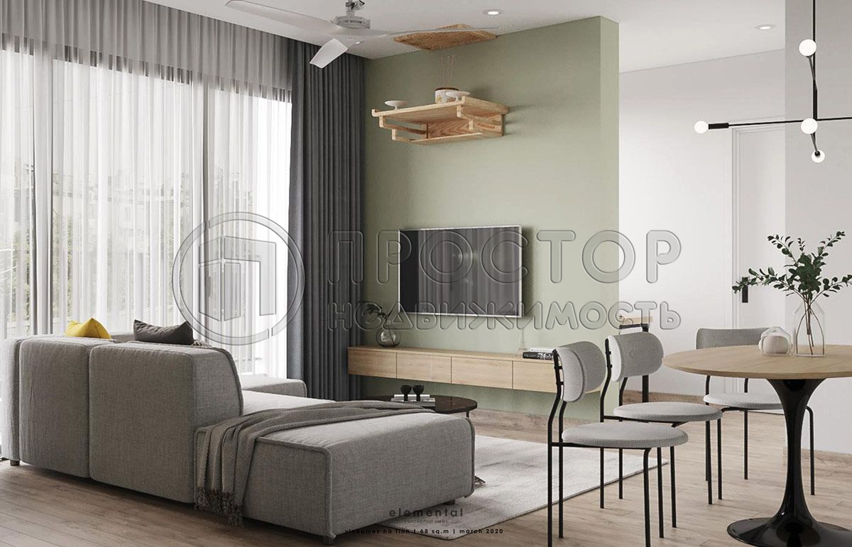 2-комнатная квартира, 53 м² - фото 11