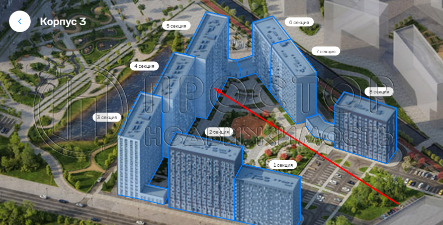 2-комнатная квартира, 32.88 м² - фото 22
