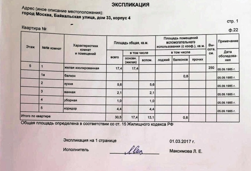 1-комнатная квартира, 30.5 м² - фото 16