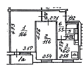 2-комнатная квартира, 43 м² - фото 13