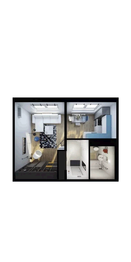 1-комнатная квартира, 35 м² - фото 12