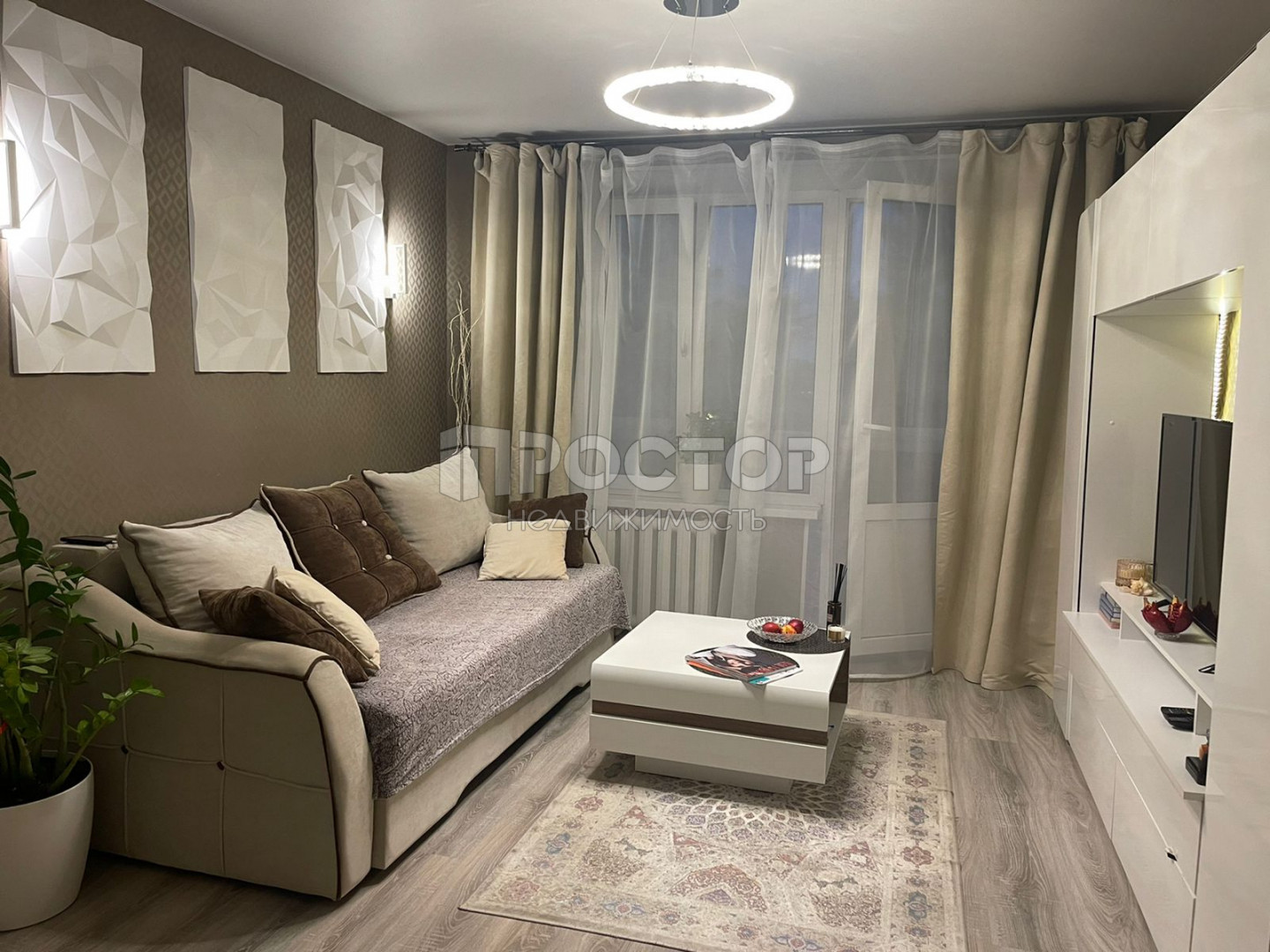 1-комнатная квартира, 32 м² - фото 2