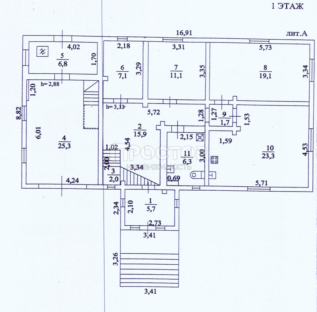 Коттедж, 276.8 м² - фото 13