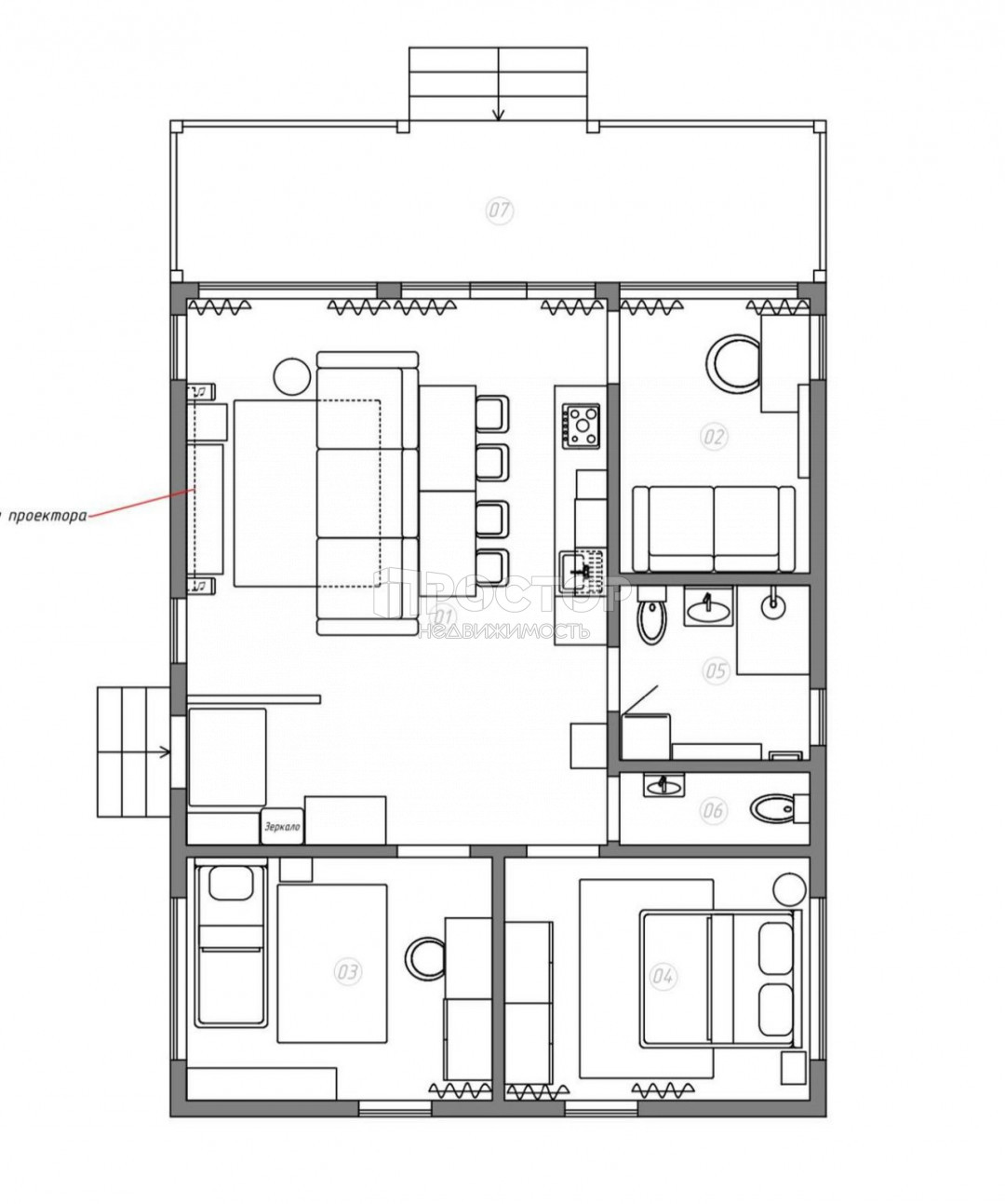 Дом, 120 м² - фото 19