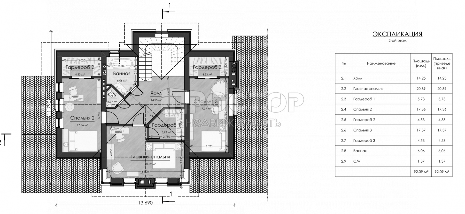 Дом, 373 м² - фото 15