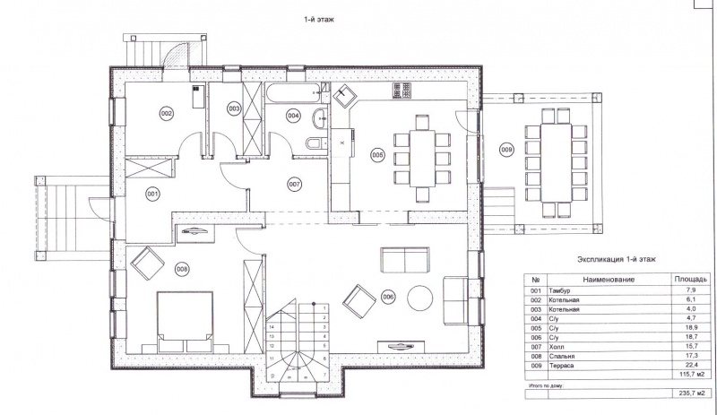 Коттедж, 229 м² - фото 11