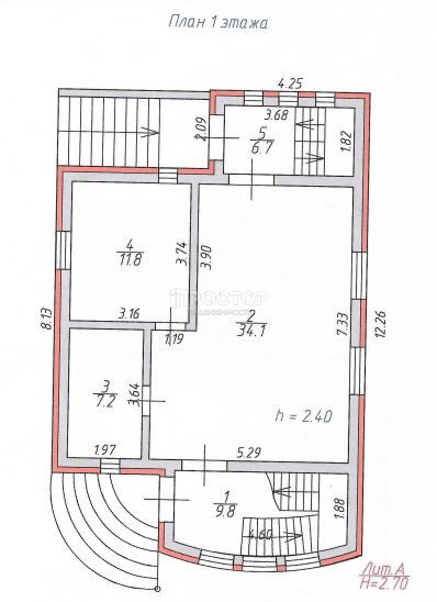 Коттедж, 194.5 м² - фото 34