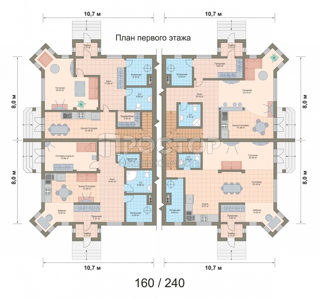 Таунхаус, 240 м² - фото 8