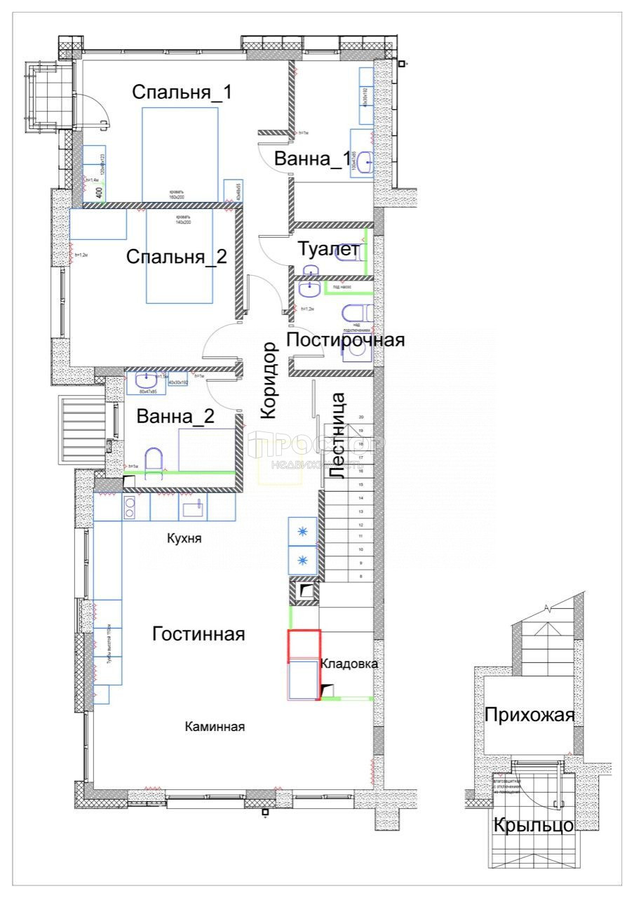 Таунхаус, 91.8 м² - фото 20