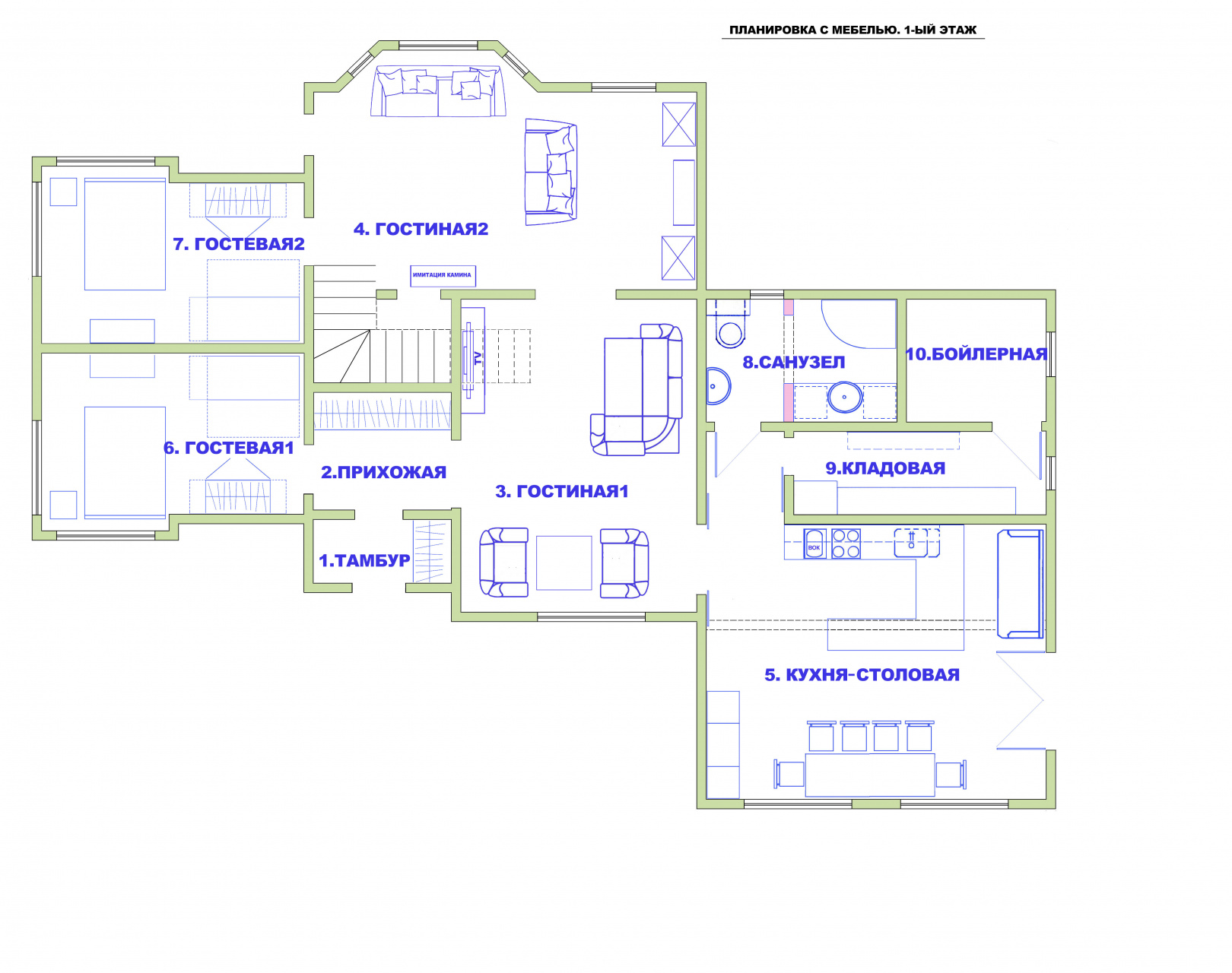 Коттедж, 240 м² - фото 3