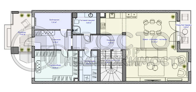 Таунхаус, 300 м² - фото 88