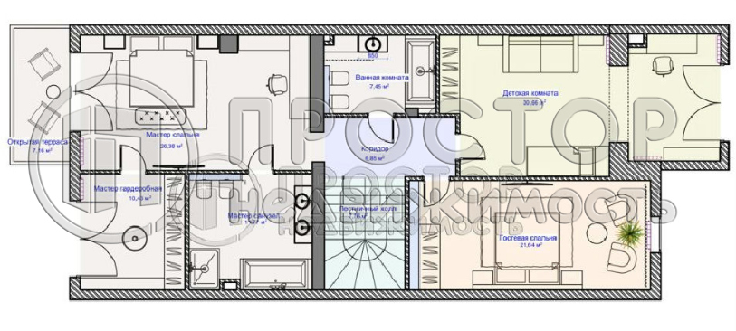 Таунхаус, 300 м² - фото 90