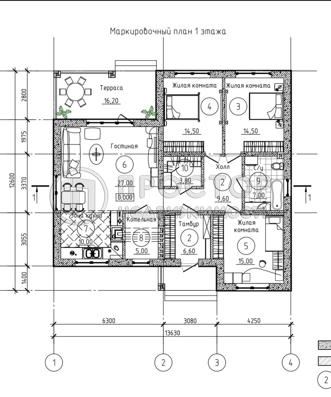 Дом, 132 м² - фото 33