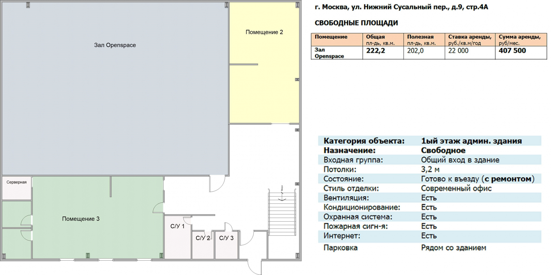 Коммерческая недвижимость, 222.2 м² - фото 7