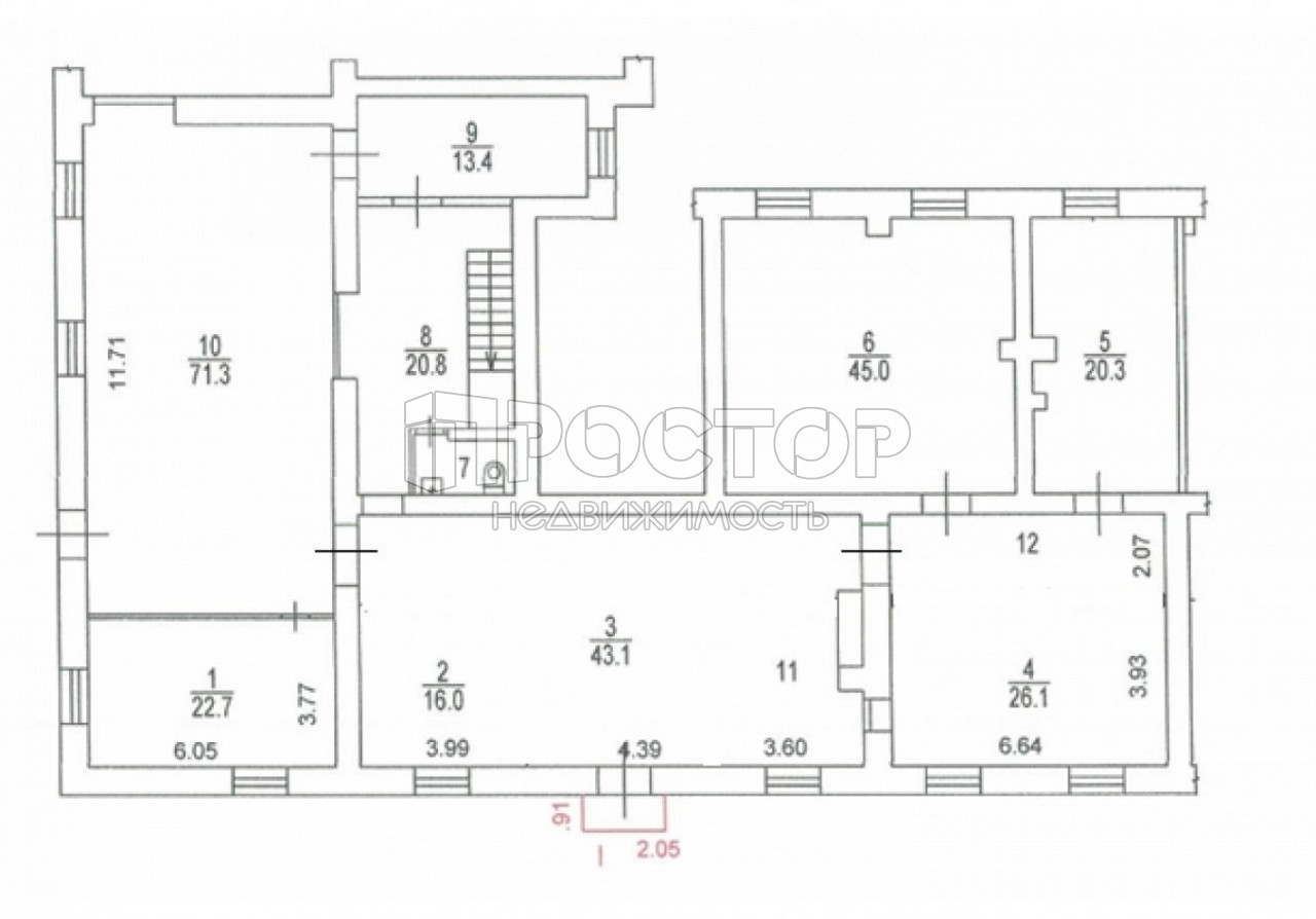 Коммерческая недвижимость, 308.2 м² - фото 8