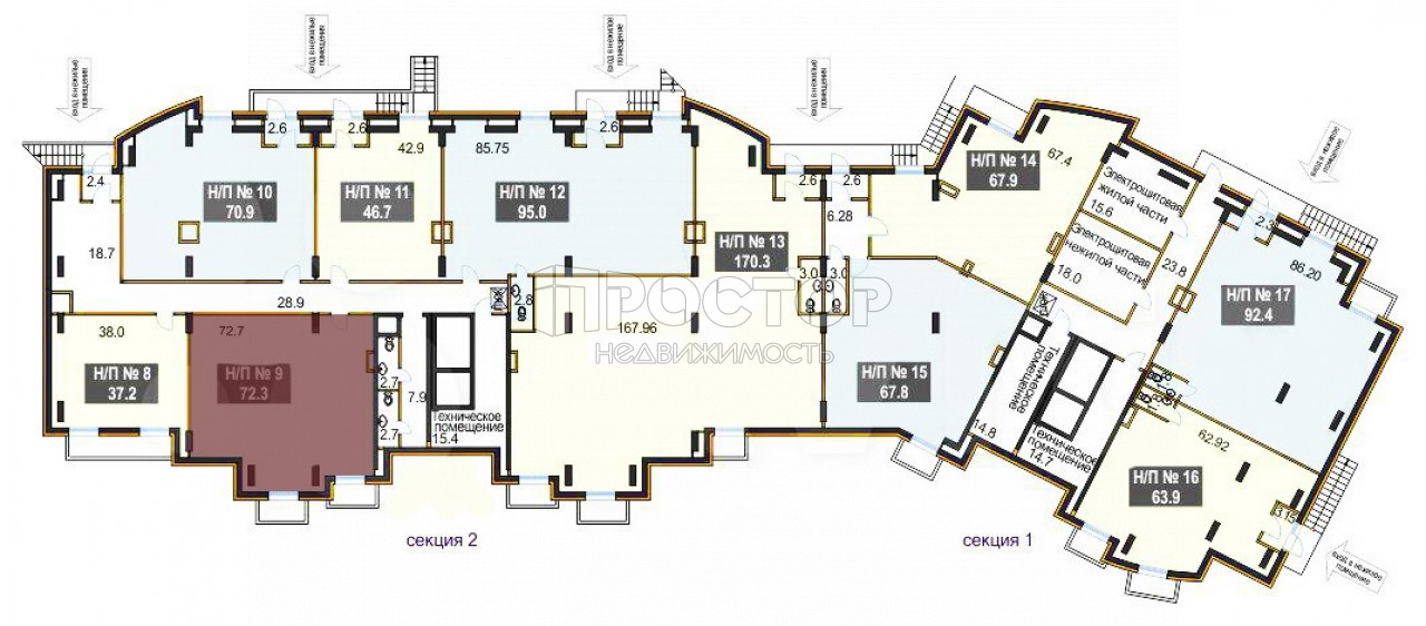 Коммерческая недвижимость, 72.7 м² - фото 11